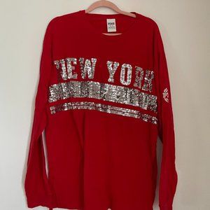 PINK New York longsleeve t-shirt